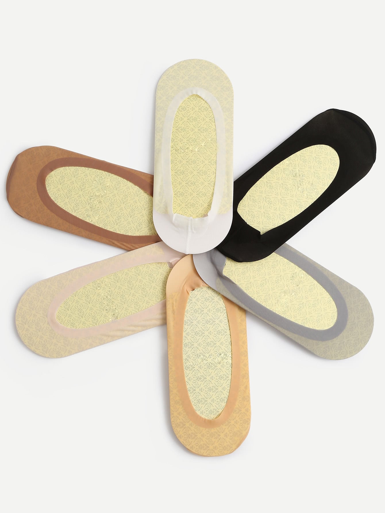 1 Pairs Non-slip Boat Socks - Color At Random