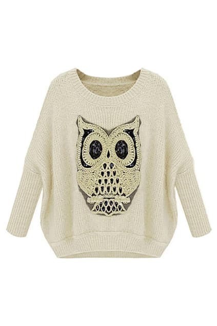 owl xmas jumper