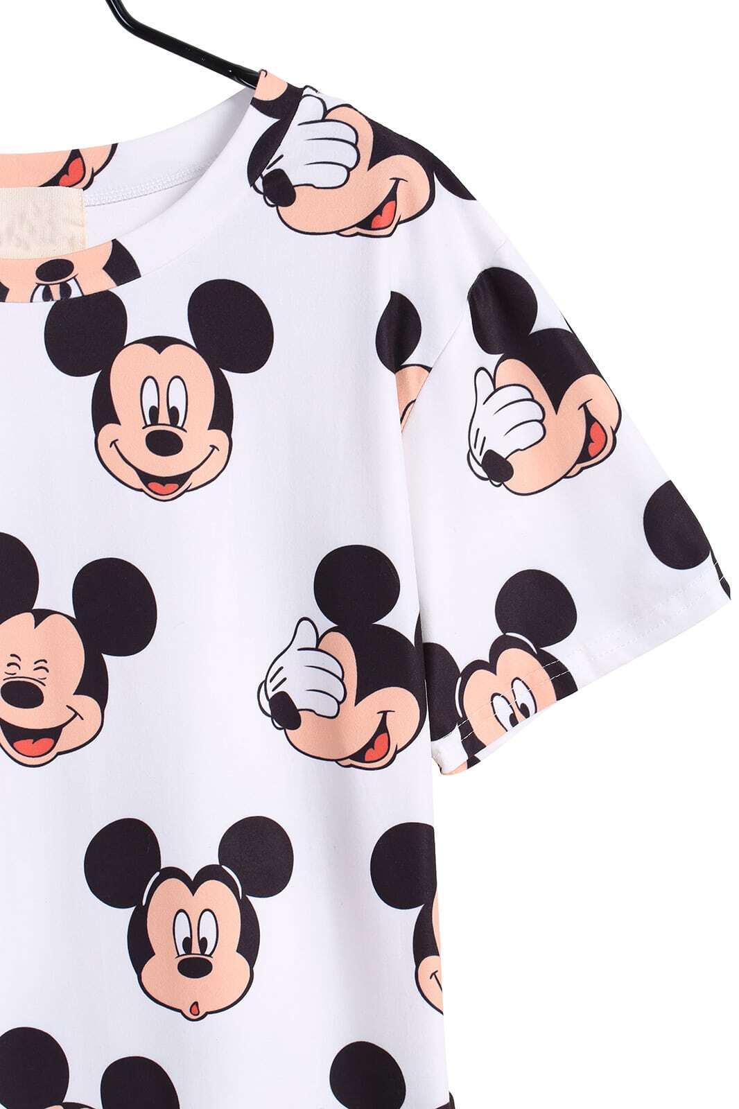 Mickey Print Slim T-Shirt