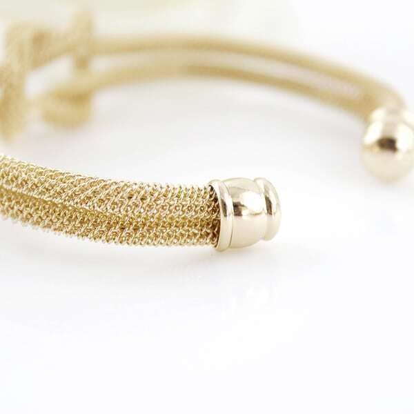 Gold Double Layers Twine Bracelet