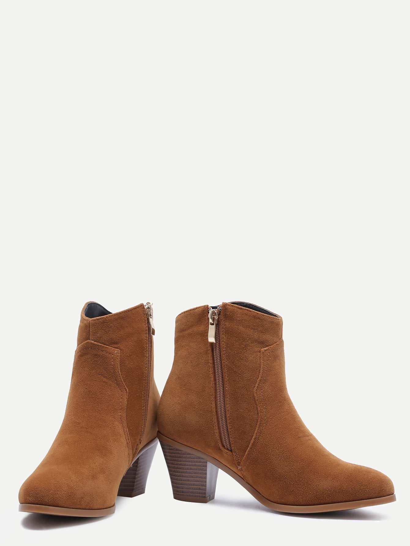 cuero nubuck botines de cuero nubuck camello spanish romwe cuero nubuck botines de cuero nubuck camello spanish romwe