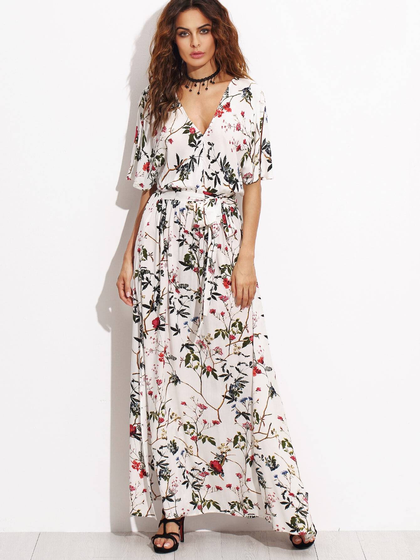maxi dress romwe