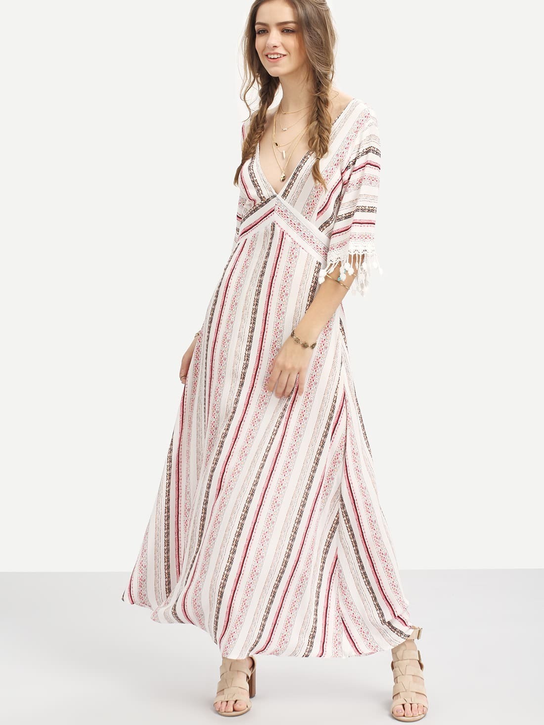 maxi dress romwe
