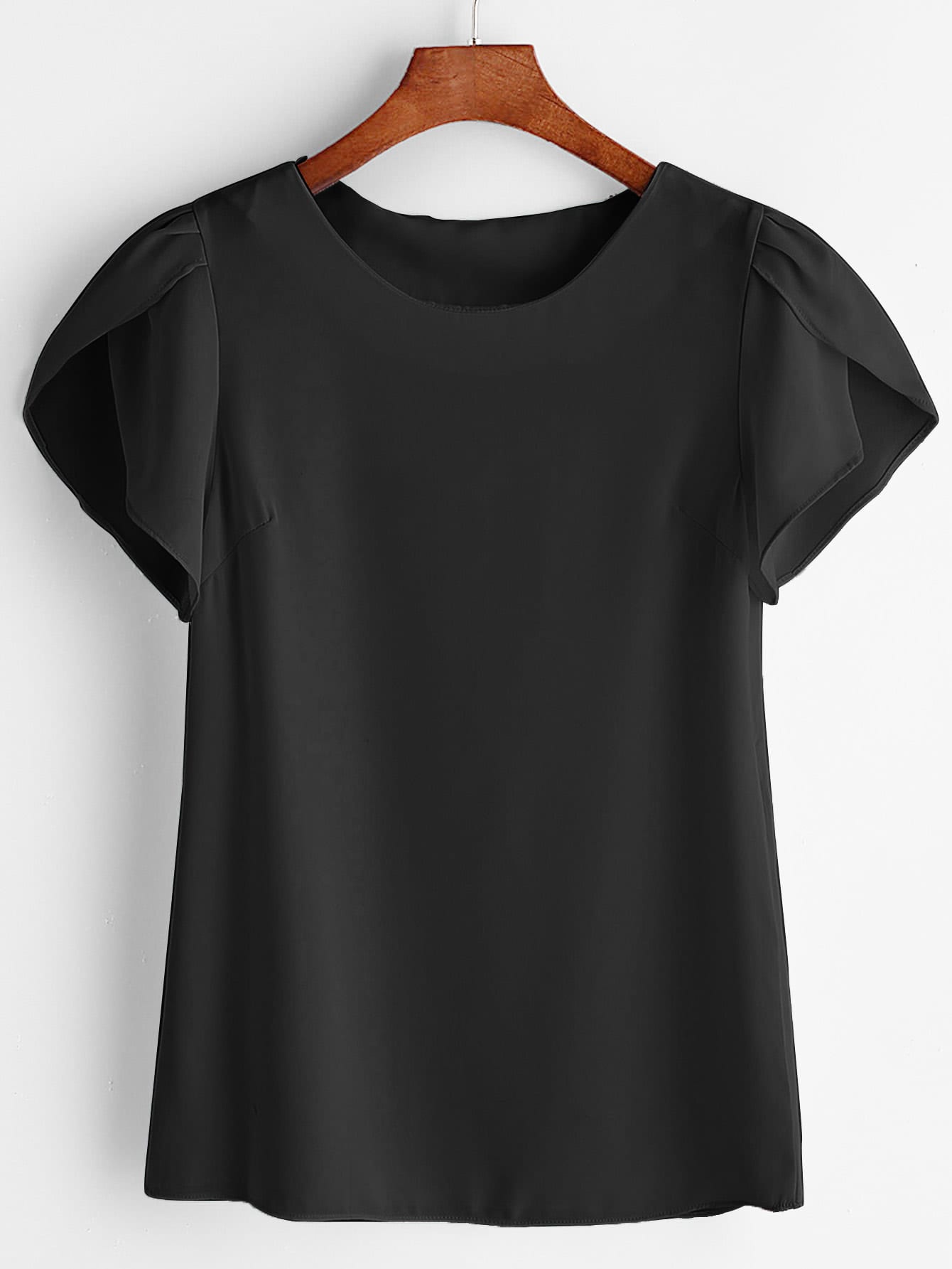 petal sleeve chiffon blouse petal sleeve chiffon blouse