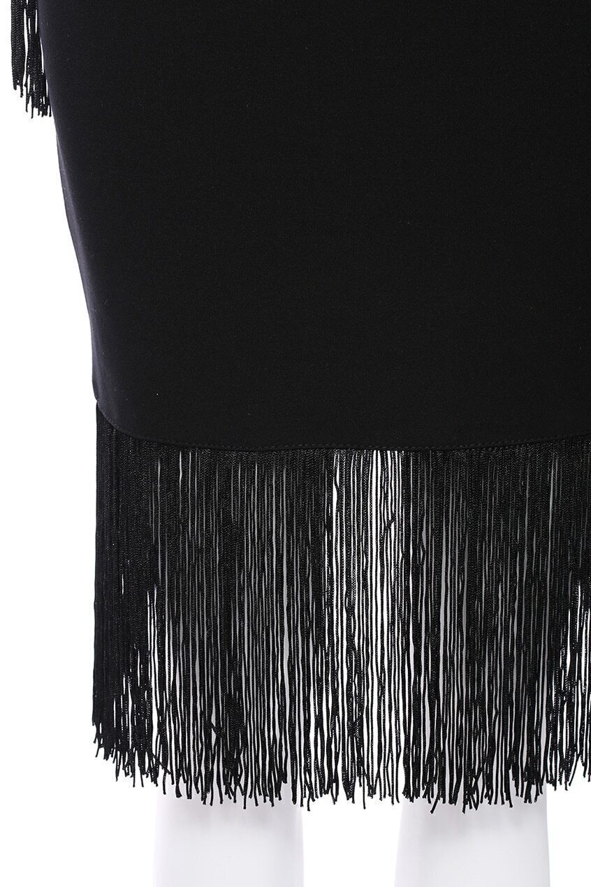 Tassels Bodycon SkirtFor Womenromwe