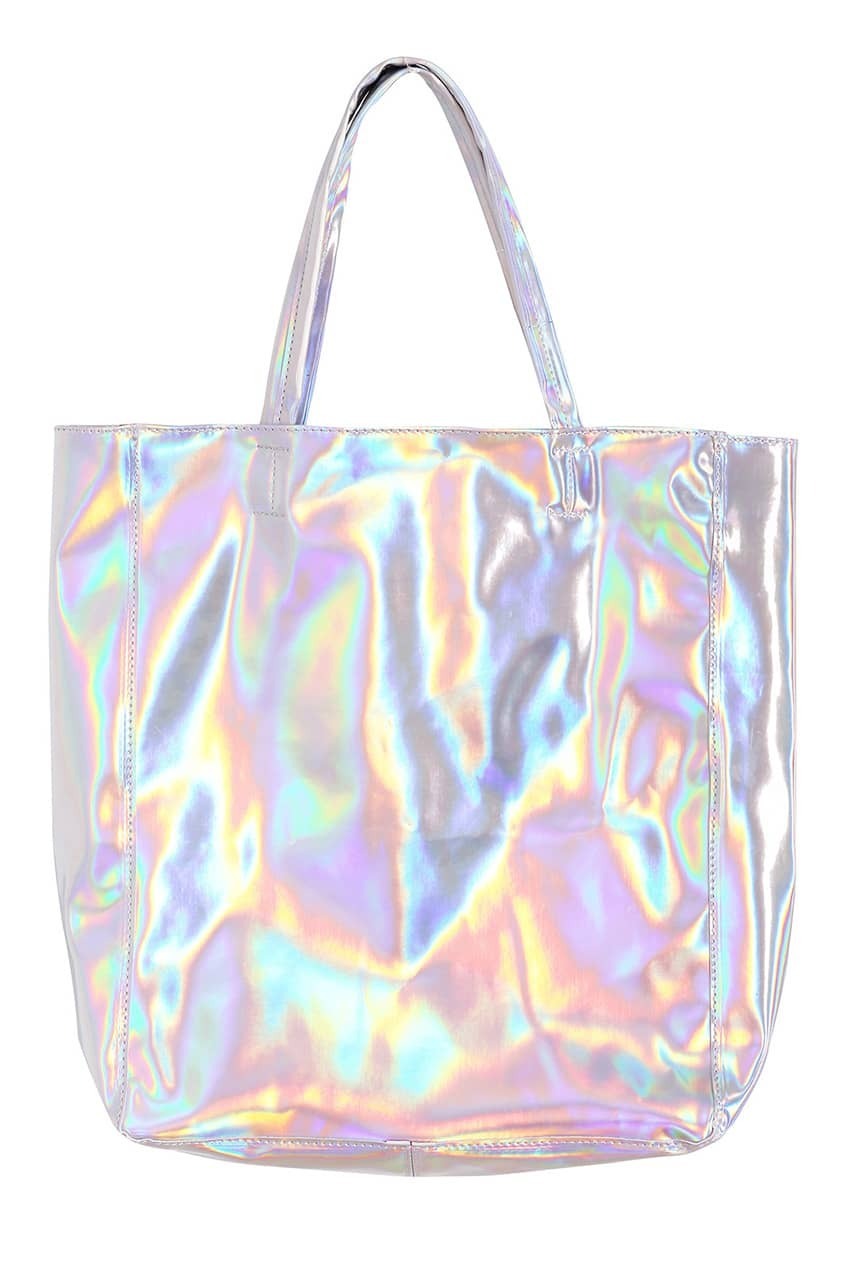 ROMWE Laser Silvery BagFor Womenromwe