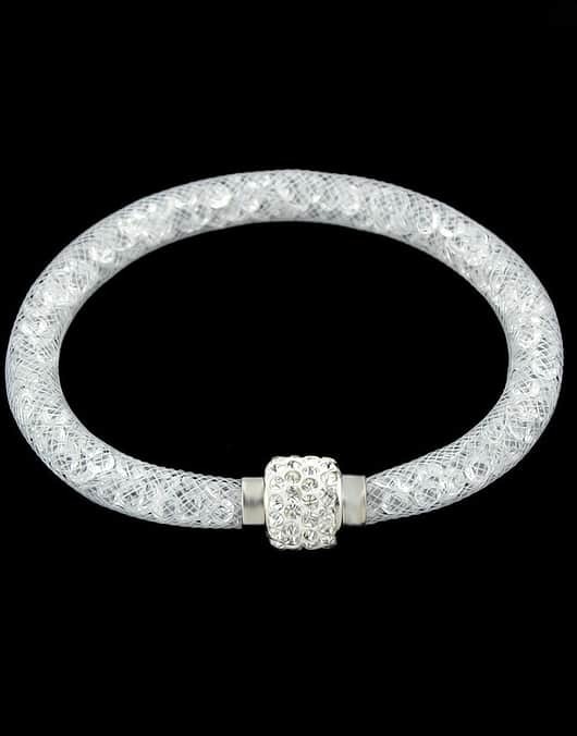 White With Diamond Bracelet