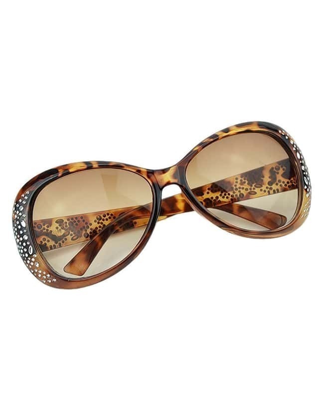 Summer Style Oversized Leopard SunglassesFor Womenromwe