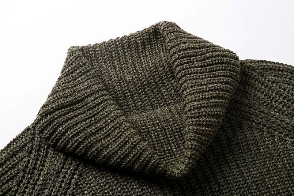 Turtleneck Dip Hem SweaterFor Womenromwe