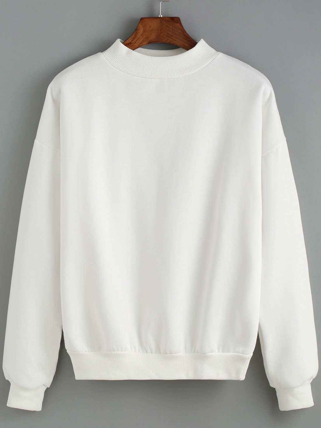 sweatshirts with white collar