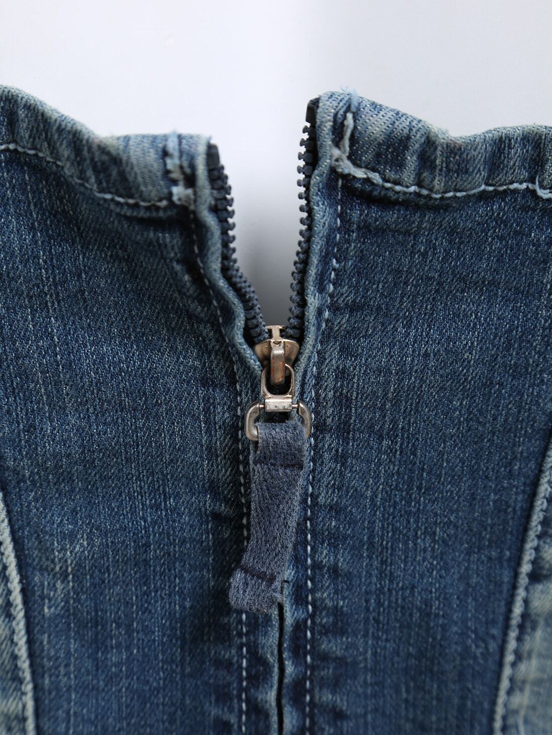 denim spaghetti strap top