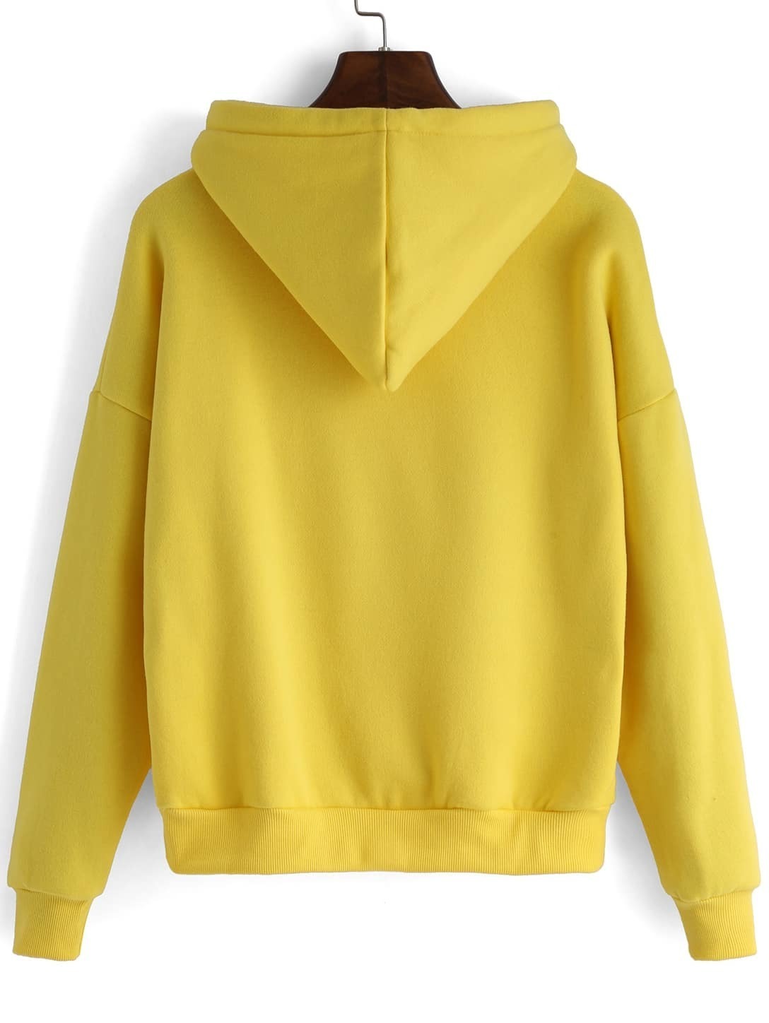 safety yellow hooded sweatshirts