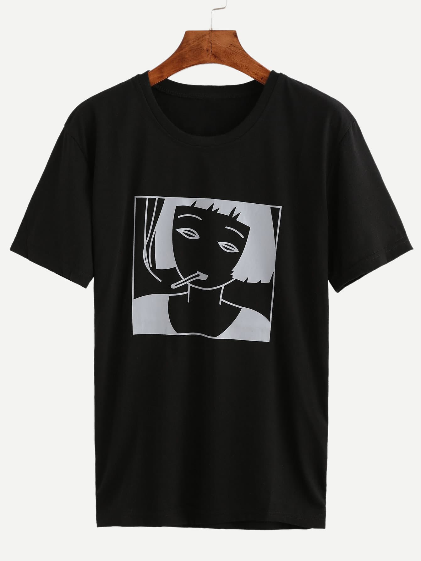 Black Girl Print T-shirt