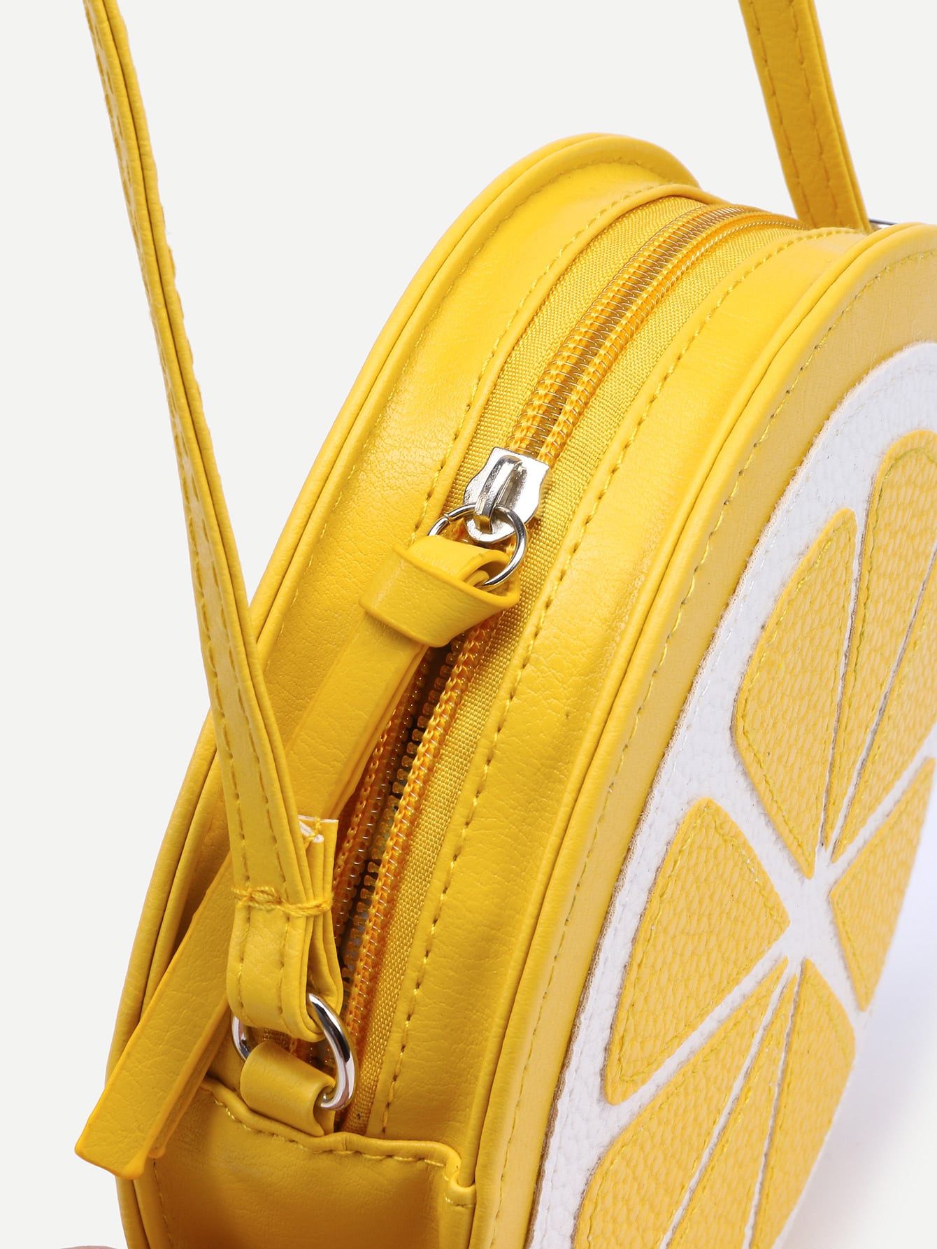 Yellow Lemon Shaped Crossbody BagFor Womenromwe