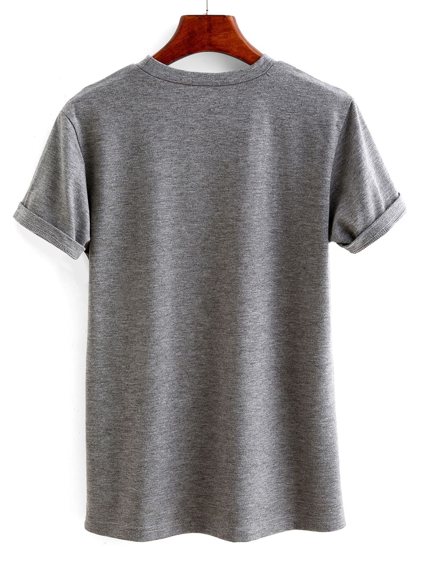 womens heather grey t shirt