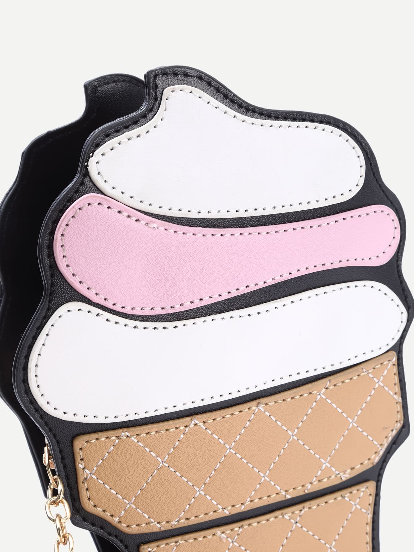Ice Cream Shaped Crossbody Chain BagFor Womenromwe