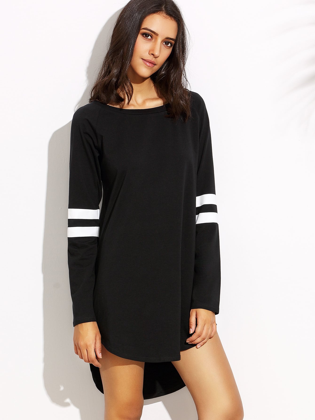 Long Sleeve High Low Dress