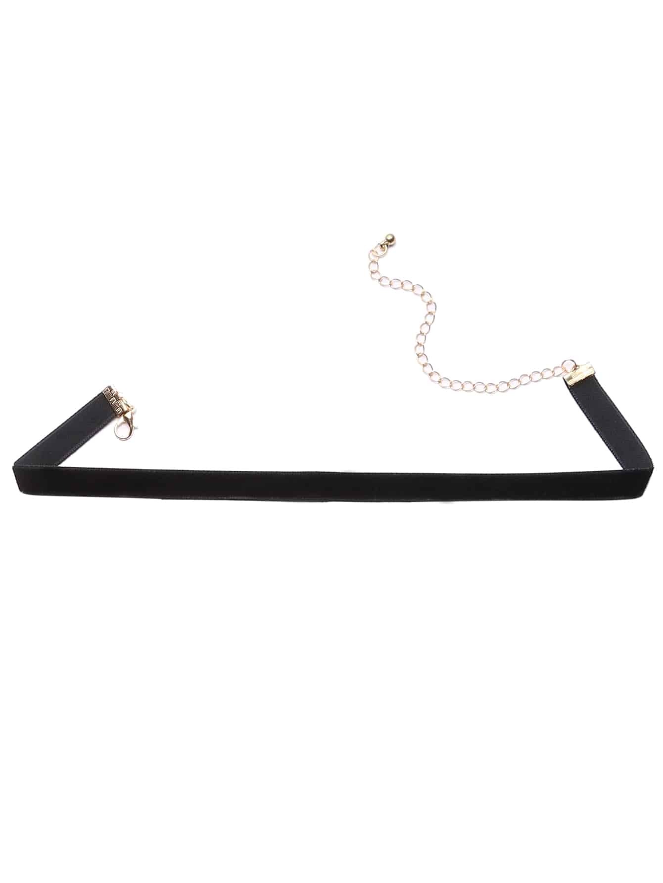 Black Velvet Choker Necklace