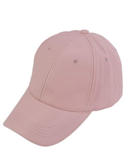 Gorra de cuero sintética estilo de hip hop - rosa