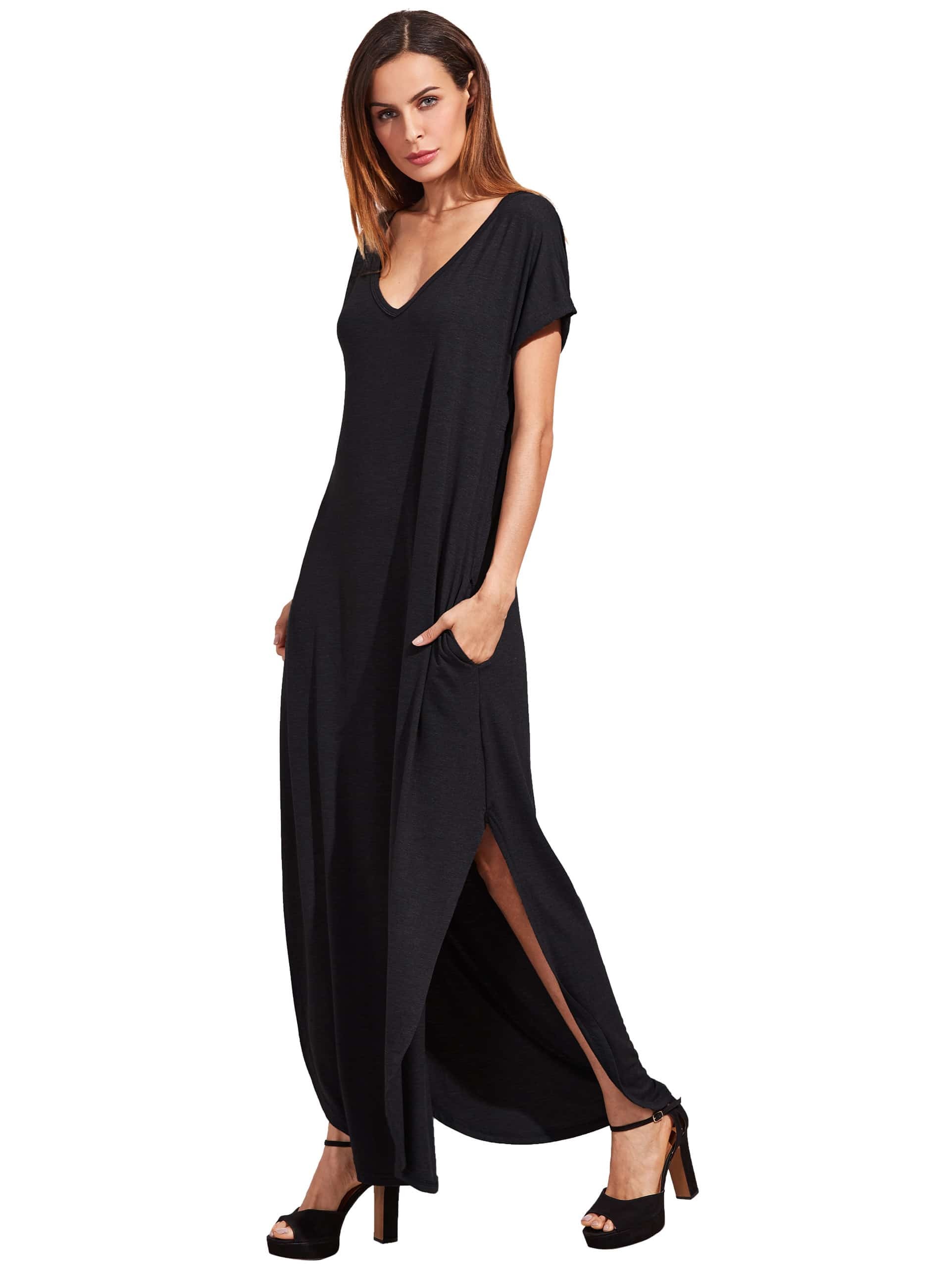 maxi dress romwe