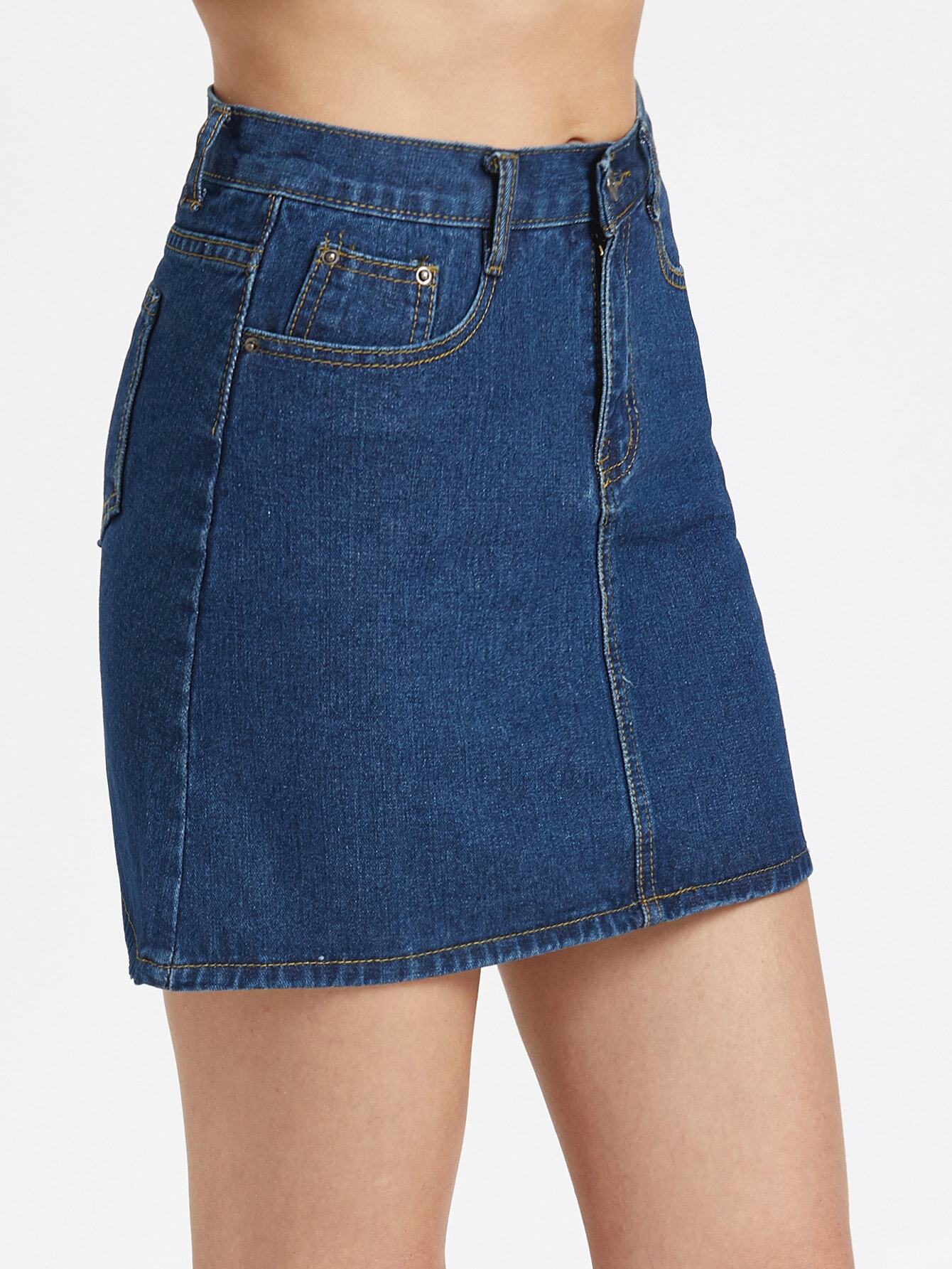 Jean Skirt Picture 62