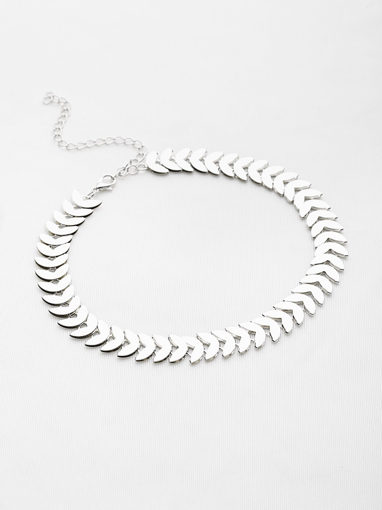 Leaf Shaped Chain Choker