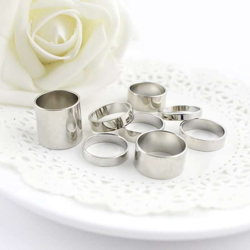 

Fashion Silver Multiple Rings