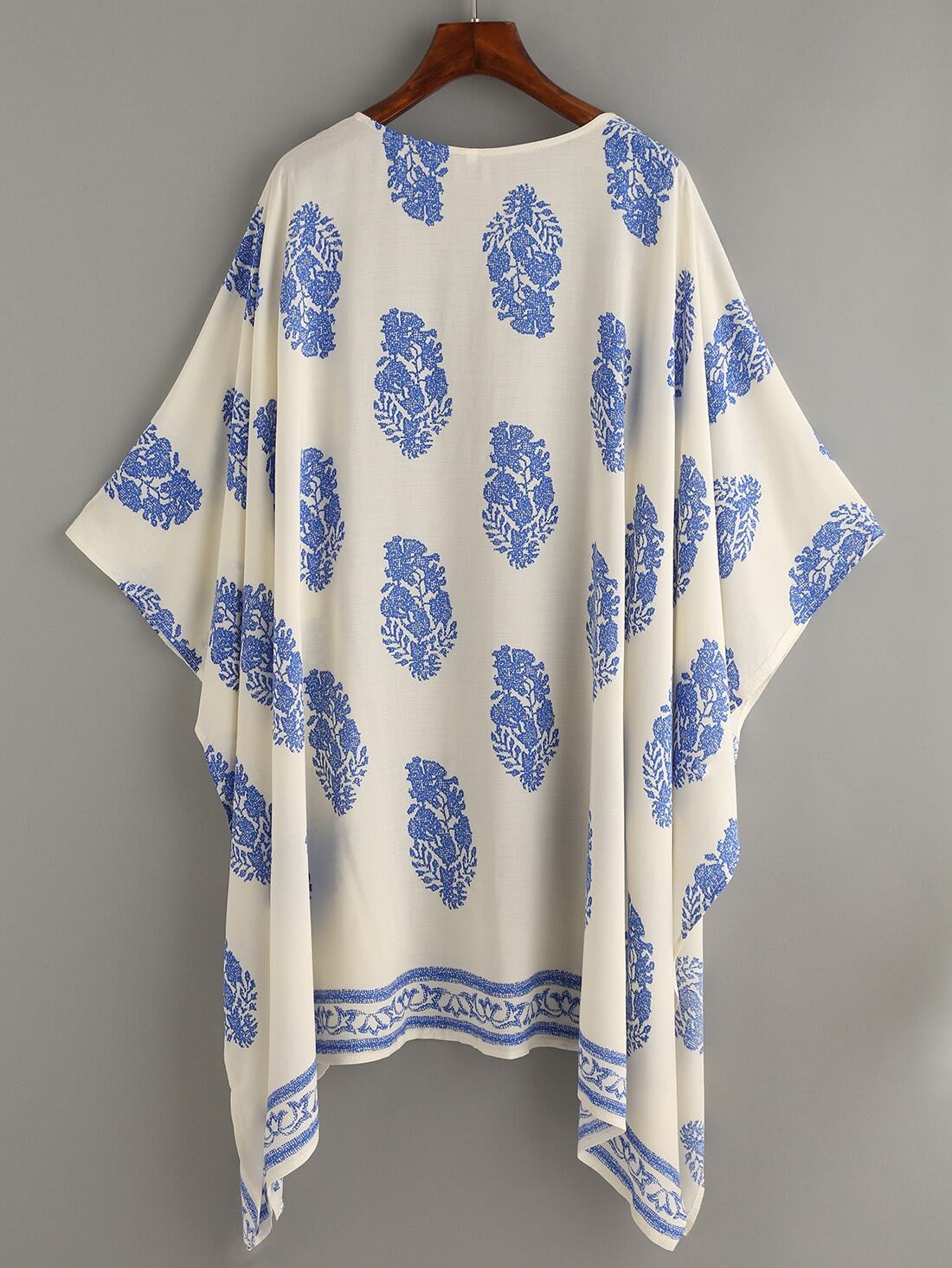 Kimono Pattern Print | beige vintage pattern print kimono Kimono Pattern Print | beige vintage pattern print kimono