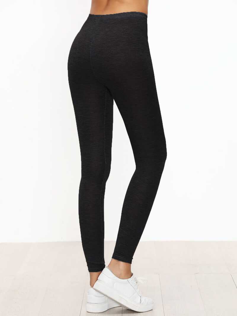 

Black Skinny Casual Leggings