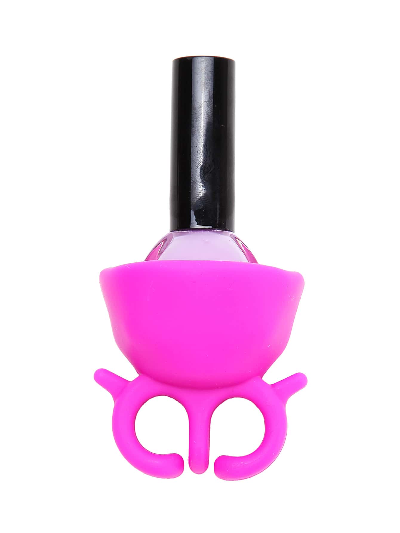 Pink Cute Nail Polish Bottle Holderfor Women Romwe