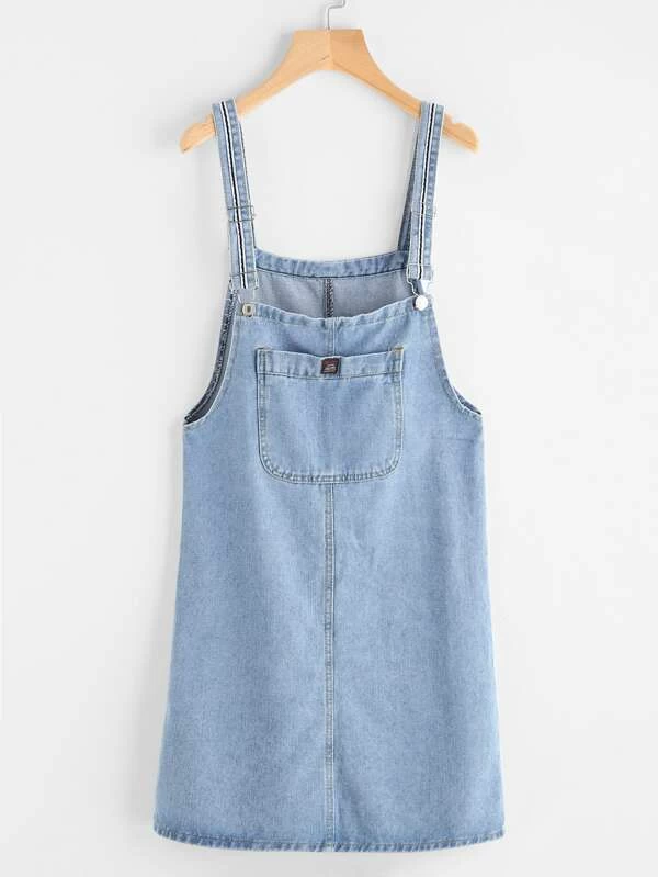 romwe pinafore dress