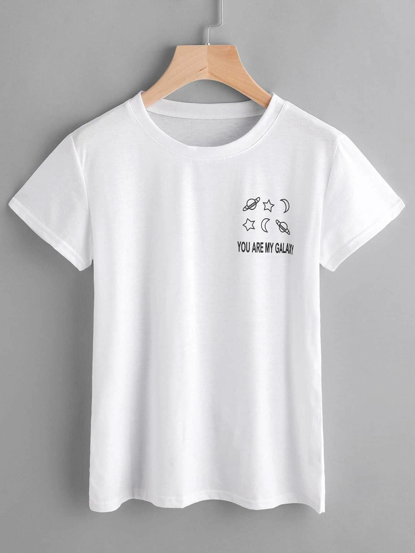 【BRICK】MARBLE WASH SLOGAN TEE Our Slogan Print Tee is such a vibe - ROMWE