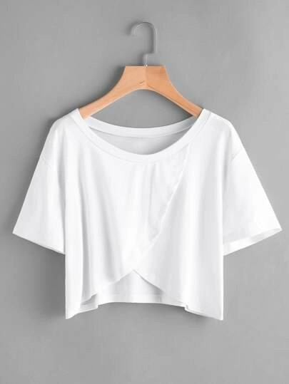 camiseta cruzada